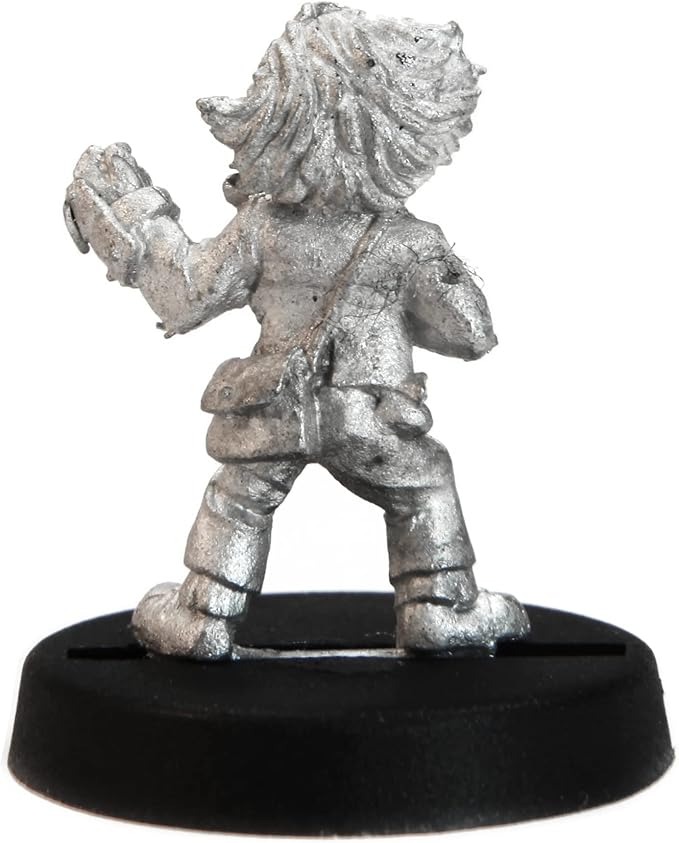 Stonehaven Gnome Monk Miniature Figure (for 28mm Scale Table Top War Games) - Made in USA
