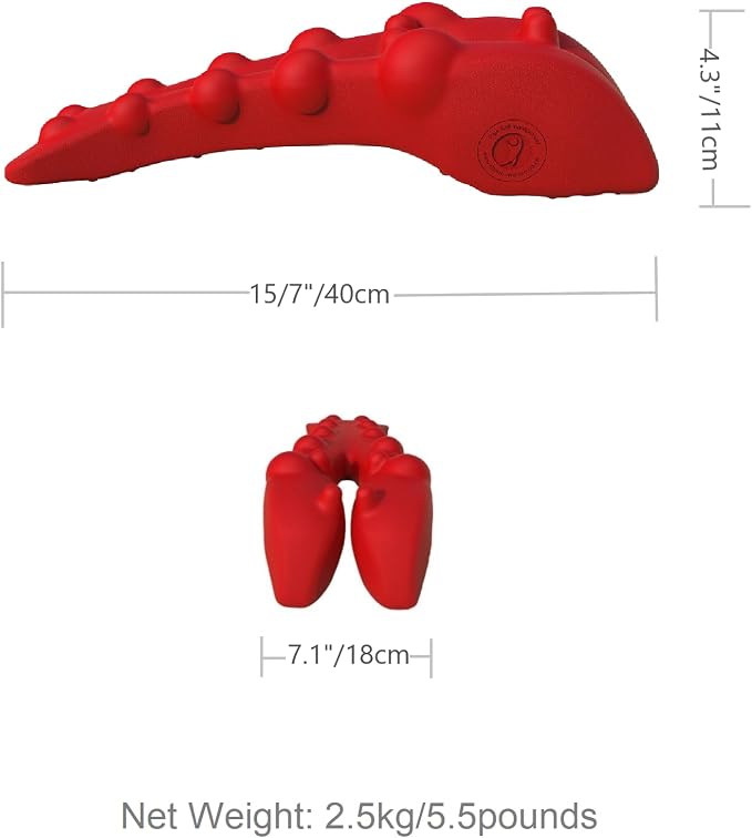 LittleMum Trapezius Massager, Neck, Shoulder & Upper Back Pain Relief Manual Massager – Trigger Point Tool for Trapezius Tightness, Tension Headaches, Tech-Neck, and Suboccipital Release