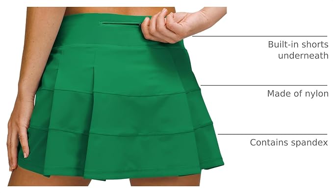 Athletic Tennis Golf Skorts Skirts for Women with Pocket Workout Running Sports Pleated Skirts Casual