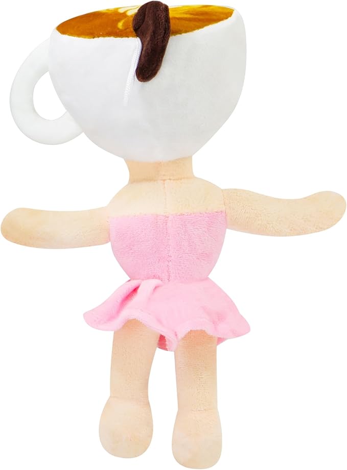 Italian Brainrot,Tung Tung Tung Sahur Plushies Toy 16inch for Fans Gift, Soft Stuffed Animal Pillow for Home Bedroom Decor, Birthday Christmas Choice (Ballerina Cappuccina)