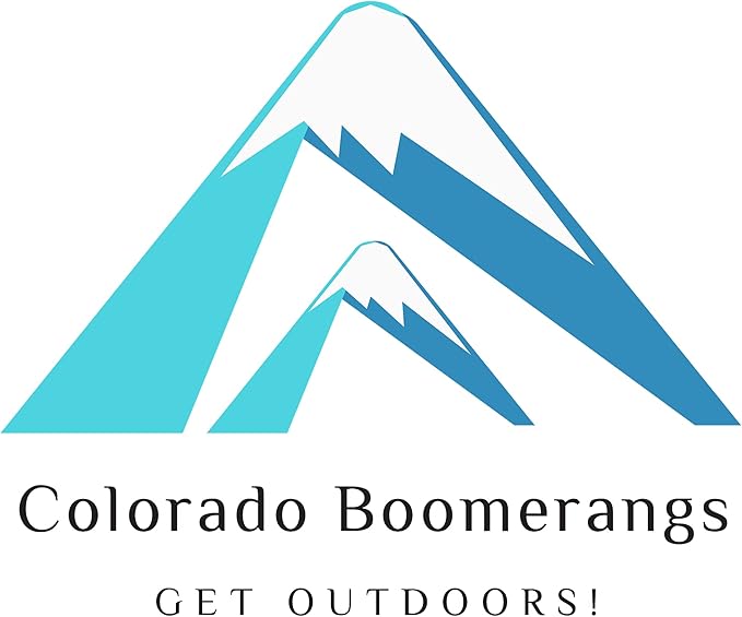Colorado Boomerangs Bargan Boomerang A Colorful Right Handed Boomerang Great for Beginner Throwers Available in Black, Green, and Pink (Black)