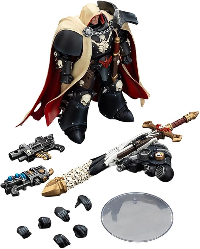 JOYTOY Warhammer 40,000 The Horus Heresy 1/18 Action Figure Chaos Space Marines Cypher, Lord of The Fallen Collection Model Birthday Gifts