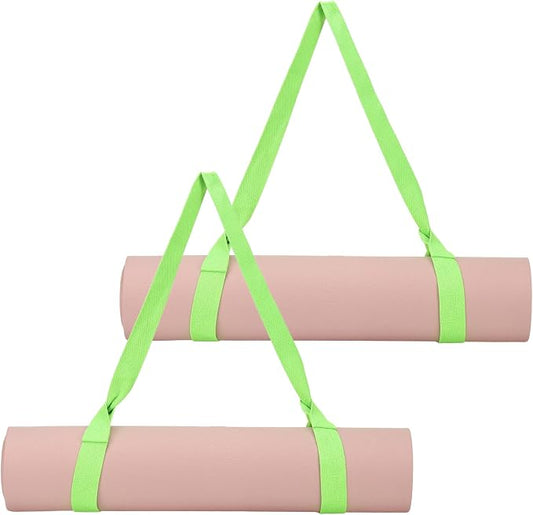 Yoga Mat Straps for Carrying, Adjustable Exercise Mat Sling Holder Multi Purpose Mats Carrier