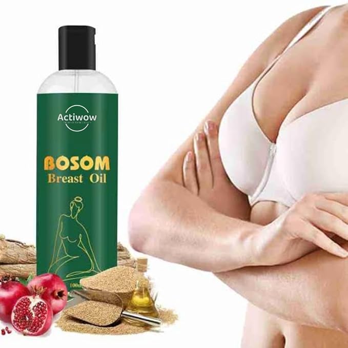 Ayurvedic Bosom Massage Oil for Women, Ayurvedic Breast Oil for Women - 100 ml - 3.38 Fl Oz