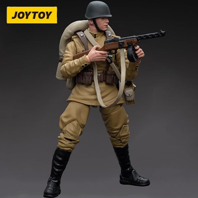 JOYTOY Hardcore Coldplay 1/18 Action Figures WWII Soviet Infantry Collection Model Birthday Gifts