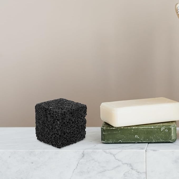 SOIMISS Lava Rock Cube Essential Oil Stone Diffuser Aromatherapy Stone Portable Scented Lava Diffuser for Office Home Decor and DIY Crafts 1.96 Inch