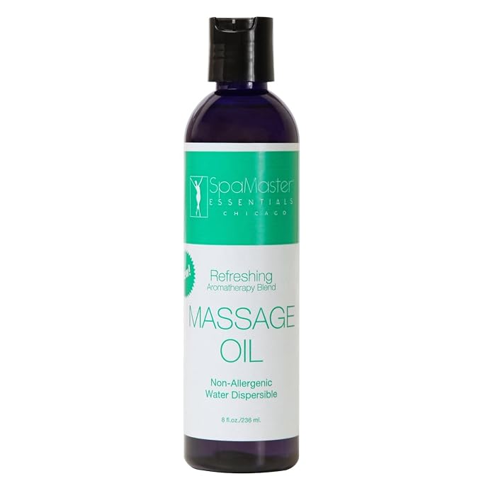 Master Massage Refreshing Blend Aromatherapy Oil Refresh Your Spirits 8ozper Bottle, 1count