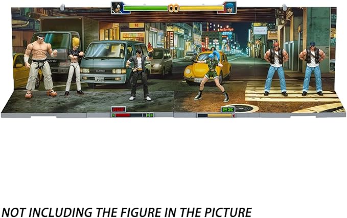 JOYTOY SNK 1/18 Action Figure Background Display Base, KOF '98UM - Stage Base-Japan Street 15.74",Collection Model Accessories,Birthday Gifts Toys for Kids Age15+ JT01734,Pre Order
