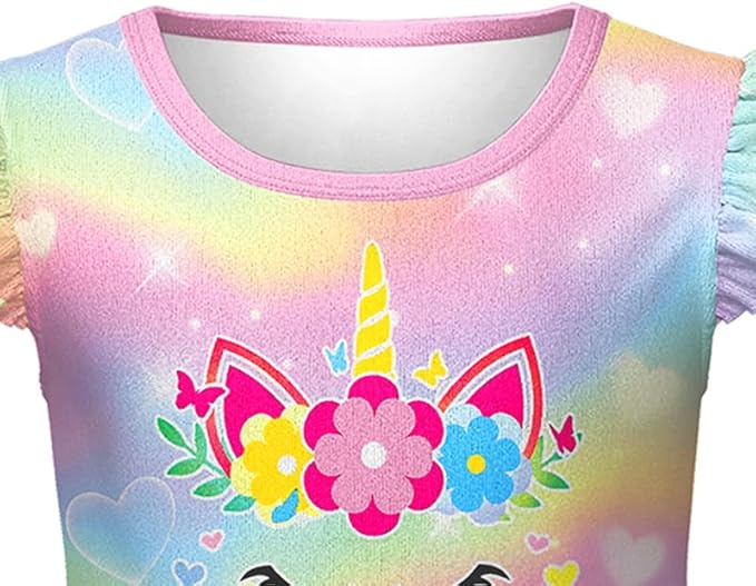 LQSZ Doll and Girl Matching Princess Dress Outfits for Girls and 18" Matching Doll and Girl Clothes