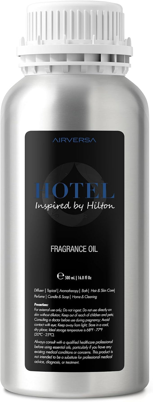Airversa Diffuser Oil, Fragrance Oil, Inspired by Hilton, 16.91 Fl Oz | 500 mL