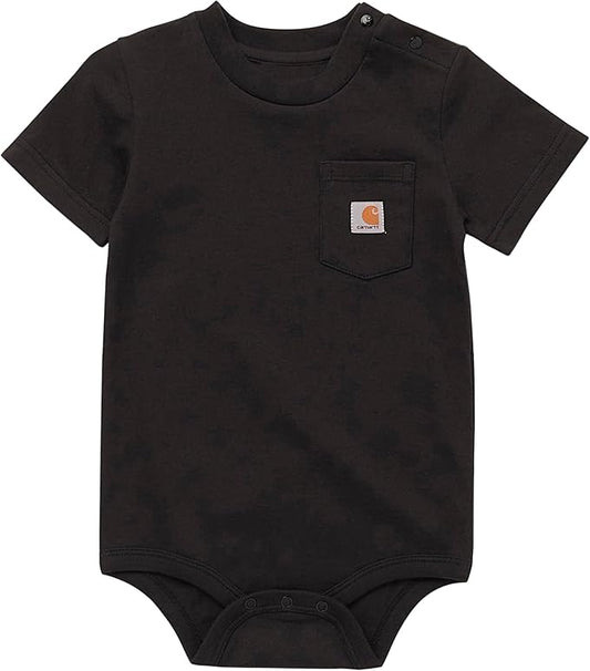 Carhartt Unisex Baby, Short-sleeve Bodysuit Pocket T-shirt