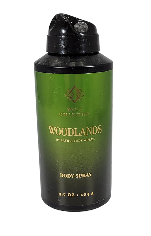 Bath and Body Works Men's Deodorizing Spray 3.7 (Woodlands)