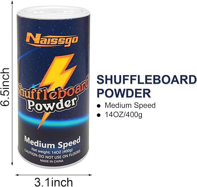 Shuffleboard Sand Wax Shuffleboard Powder Set with Small Brush & Pan