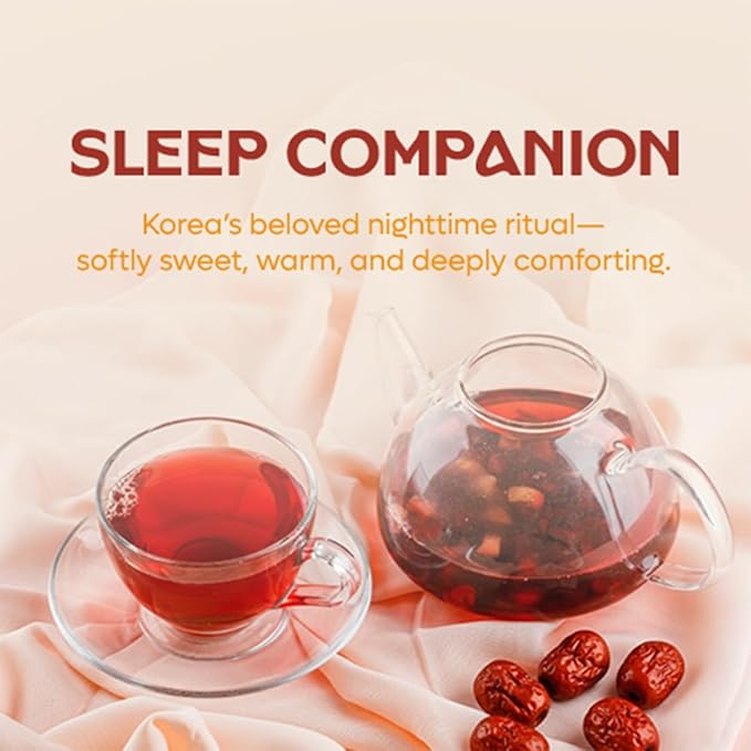 DALAMHARI Jujube Tea Bags 30T-Korean Red Date Tea Dried Jujube Fruit Dates | Korean Chinese Jujube Dates Jujubes Red Dates Breastfeeding Lactation Postpartum Nursing Mothers Sore Throat Comfort Tea Bags