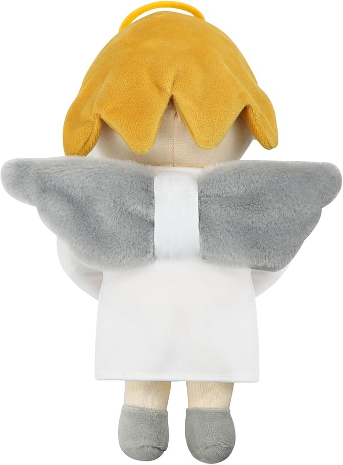 free-space Angel Plush Doll Boy/Girl Baptism Gifts Guardian Angel Doll Toy (Girl)