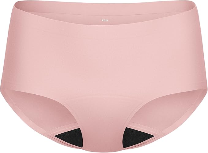 KNIX Women Leakproof Period Underwear Boyshort – Heavy Flow Protection, Absorbs 4–7 Super Tampons