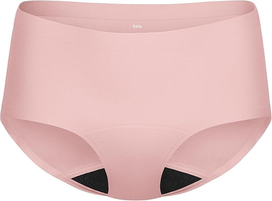 KNIX Women Leakproof Period Underwear Boyshort – Heavy Flow Protection, Absorbs 4–7 Super Tampons