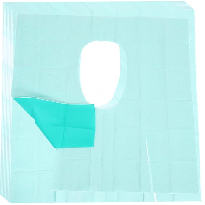 ibasenice 10pcs Disposable Toilet Seat Covers Mats for Travel and Training Individually Wrapped for Cleanliness Public Restrooms and Road Trips