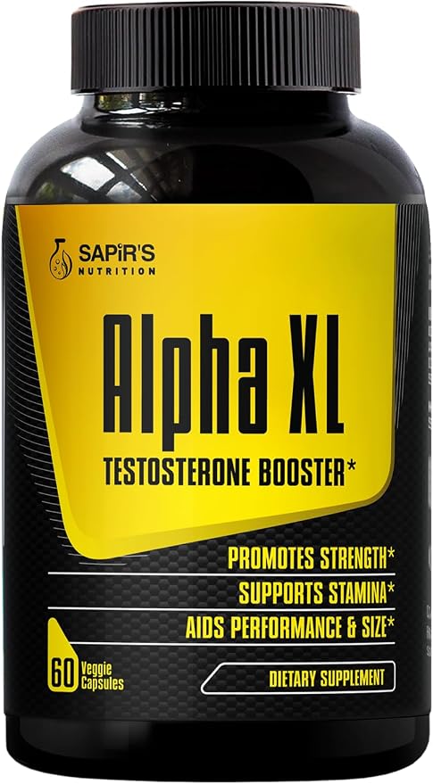 Alpha Testosterone Booster for Men - Increase Size Enlargement Pills for Men - Male Enhancing Supplement Energy, Strength, Stamina, Endurance, Performance - Male Enhancement Testosterona Para Hombre