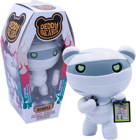 Just Toys LLC Deddy Bears Series 1 Bundle – 4" Buildable & Customizable Action Figure