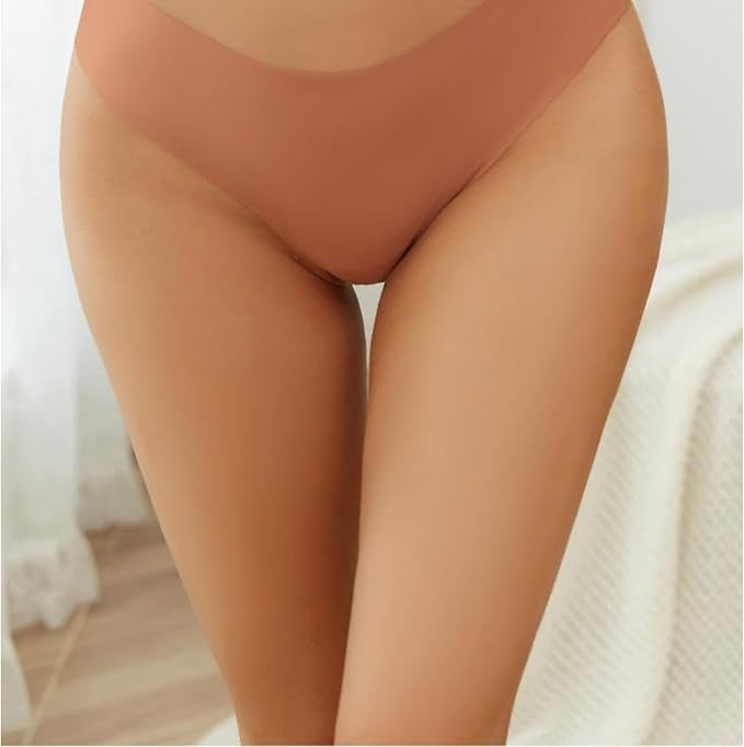 Invisible Camel Toe Thong for Women No Show Panties Panty Liners Seamless Workout Concealer Underwear