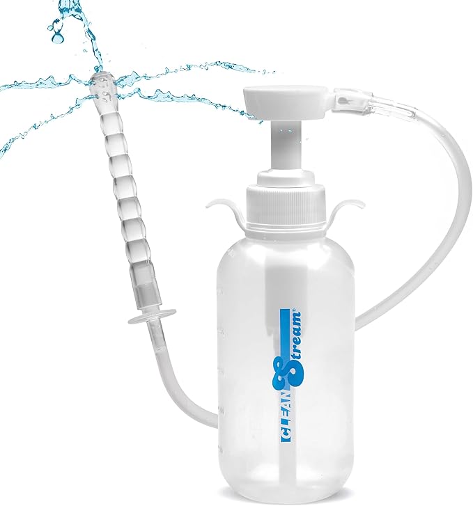 Cleanstream Pump Action Enema Bottle with Flexible Nozzle -300ml