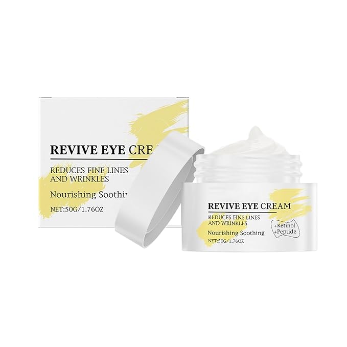 Hydration Eye Cream with Retinol and Peptide,Reduces Fine Lines and Wrinkles,Helps Improve Appearance Of Smoothness & Hydration
