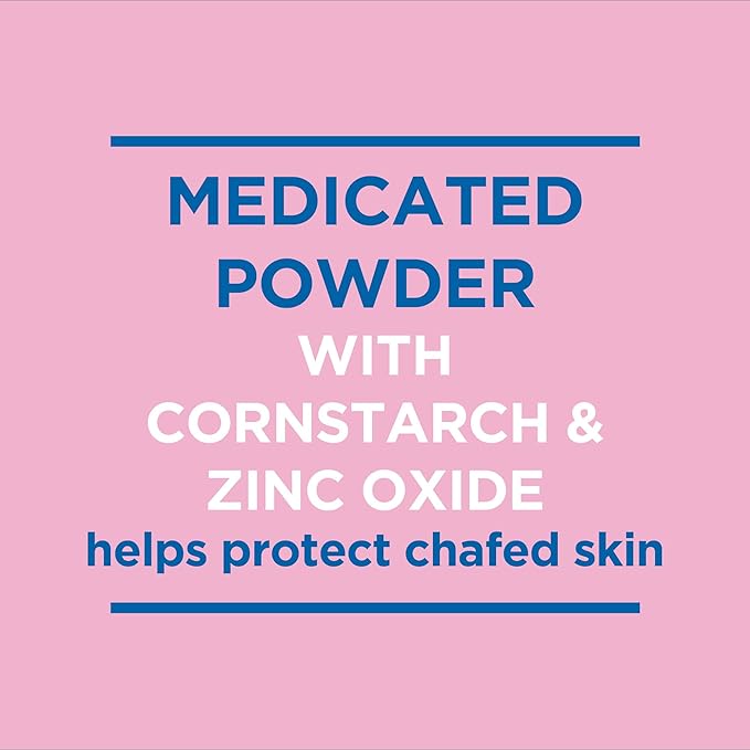 Caldesene Medicated Protecting Body Powder with Zinc Oxide and Cornstarch,Talc-Free Baby Powder Soothes & Protects,5 Oz.,(Pack of 2)