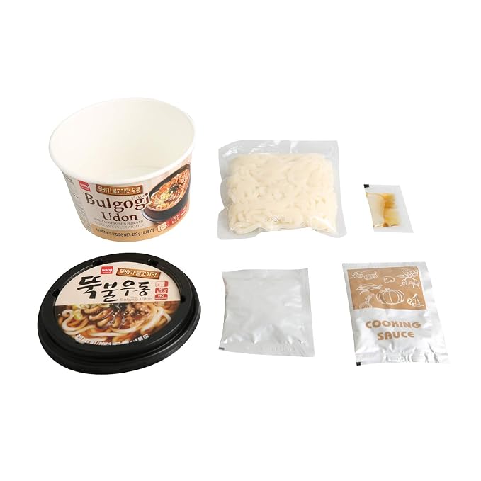 Wang Korean Snack On The Go - Wasabi Seaweed Snack, Bulgogi Udon