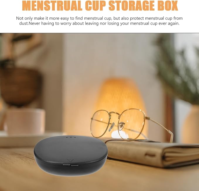 Healifty Storage Box 2 Pack Reusable Plastic Case Portable Travel Holder Compact Protective Container Keeps Clean When Not in Use