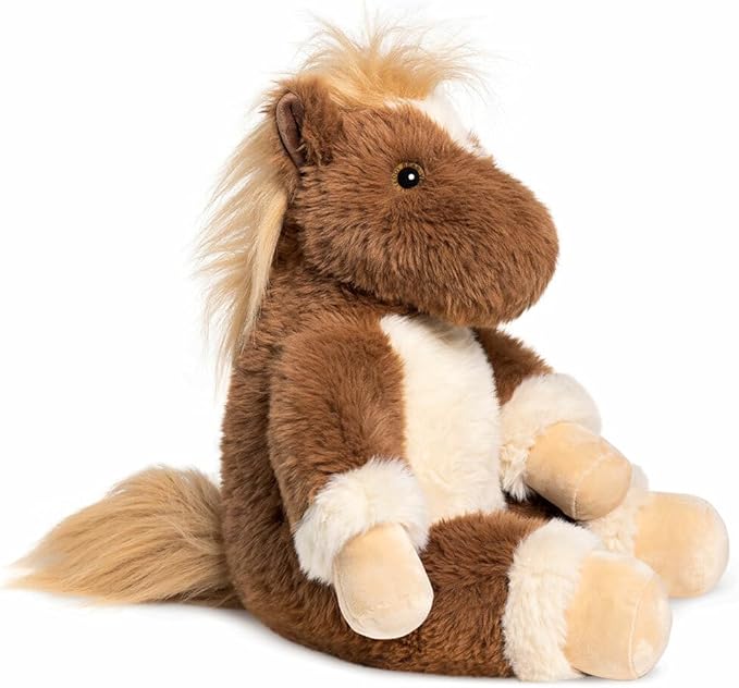 Vermont Teddy Bear Horse Stuffed Animals - Horse Plush, Brown, 18" Stuffed Pony Animal