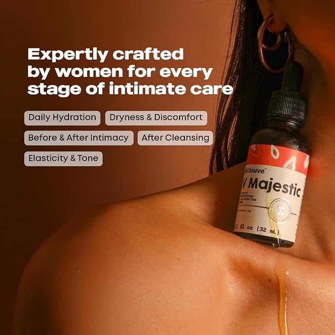 V Intimate Feminine Care, Daily Support for your Vulva, helps prevent infections, and neutralizes odors. (V Majestic - Intimate Moisturizer Serum)