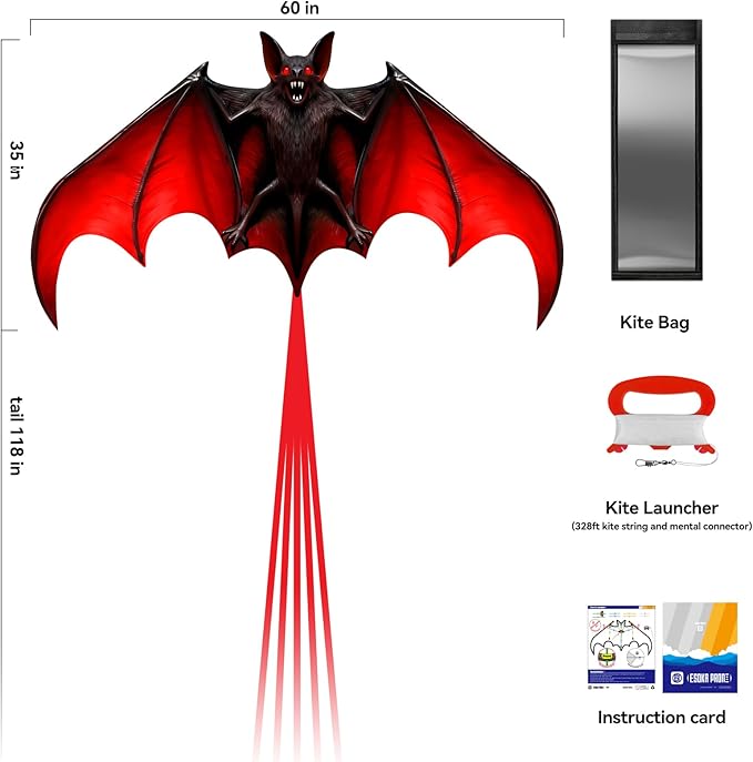 Large Kite with String Reel, Safe and Easy to Fly Kites for Kids and Adults,Outdoor Parent-Child Toy Gift,Perfect for Beach Park Family Outdoor Activities and Games.
