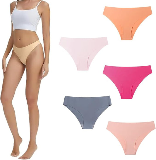 Invisible Camel Toe Thong for Women No Show Panties Panty Liners Seamless Workout Concealer Underwear