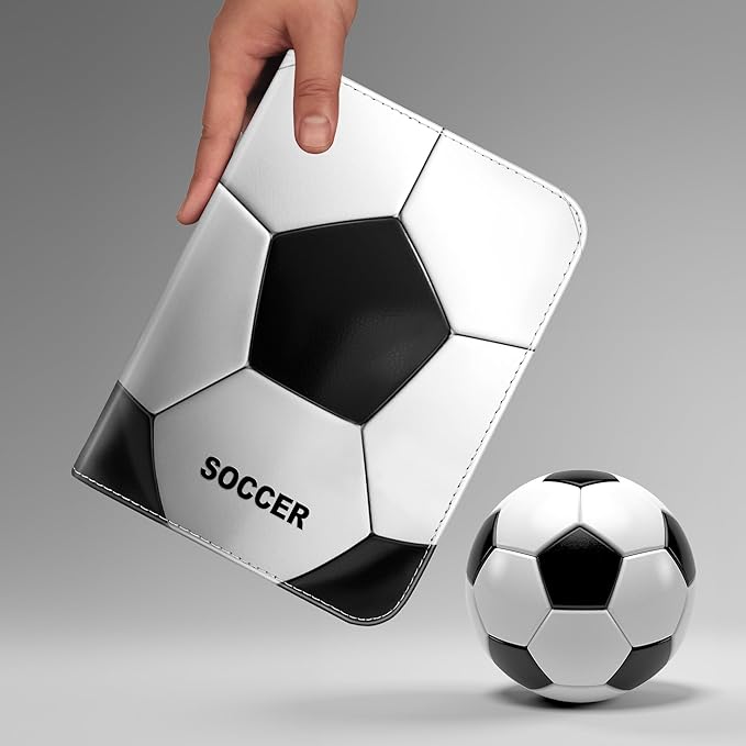 RONMONG Soccer Card Binder,2025-2026 Sports Trading Card with Sleeves Holder Album,440 Pockets Soccer Card Holder Sheets Display Storage Protectors for Collectors Boys and Girls Gift