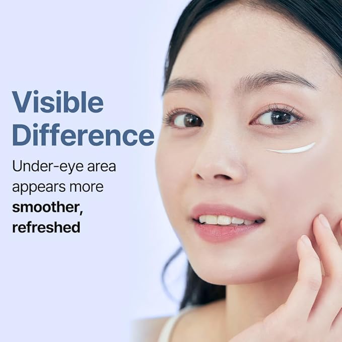 Glycolic + Peptide Microshot Eye Cream – Gentle Exfoliation & Firming Care for Brighter, Smoother Under-Eyes, Korean Skin Care (30ml / 1.01 fl. oz.)