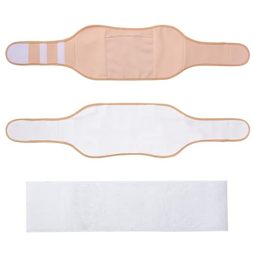 Castor Oil Pack - for Liver Detox & Belly Comfort, Leak-Proof Waterproof Layer, Reusable Hot Cold Therapy Pack, Organic Cotton Flannel, Includes Storage Bag (Oil Not Included)