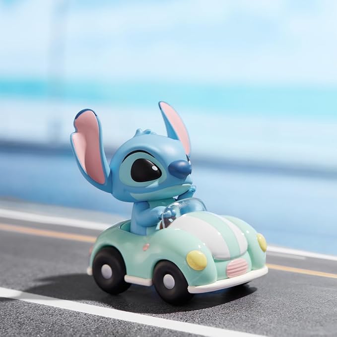 MINISO Lilo & Stitch Trip Collection Blind Box Figure Model Random Design Box Toy Collectible Toy for Home Decor Birthday Gifts (Random One Figure)
