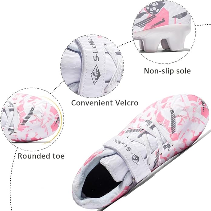 Kids Soccer Shoes Boys Football Cleats Professional Athletic Outdoor Trainning Football Shoes Youth Girl Turf Soccer Cleats