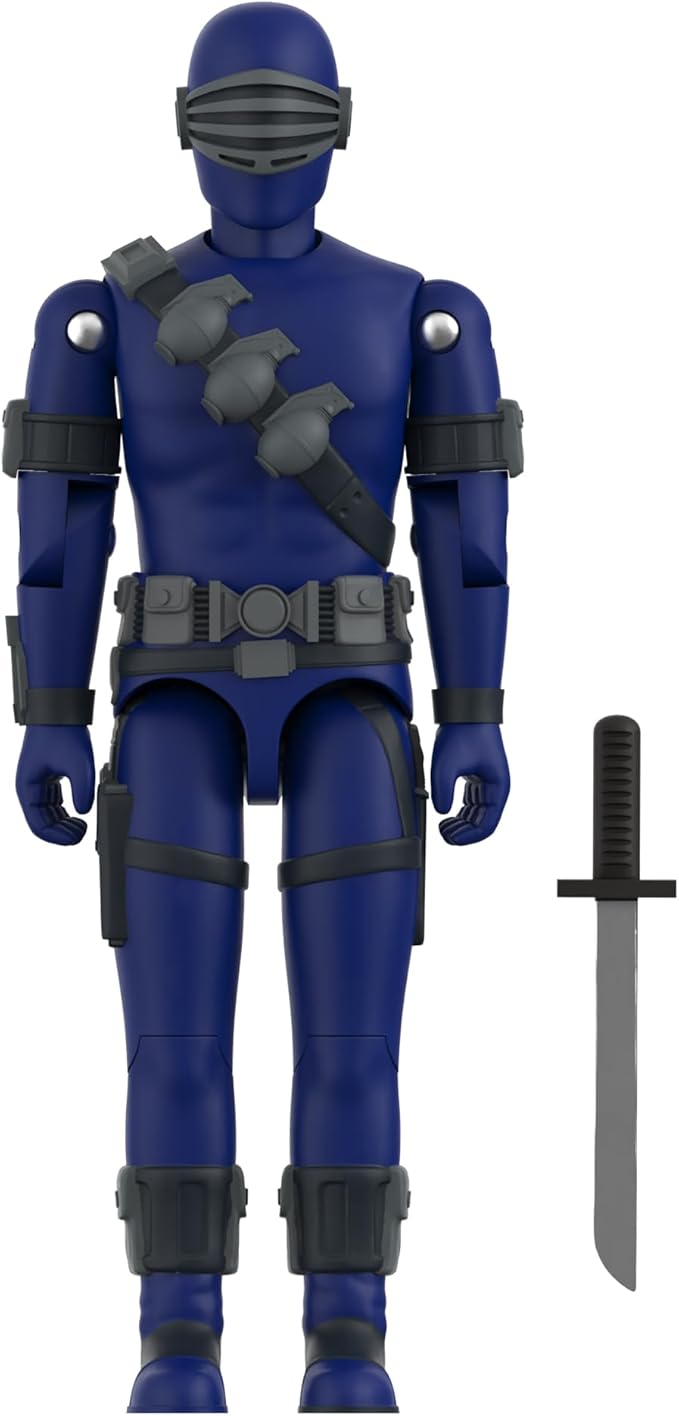 Super7 G.I. Joe Reaction+ Wave 03 (Cartoon) - Arctic Cobra Commander (Cartoon) Action Figure