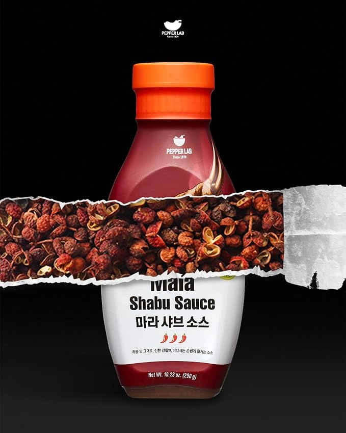 Pepper Lab Sichuan Mala Chili Sauce – Spicy Hot Pot & Noodle Sauce for Stir Fry, Dumplings & Ramen (10.23 oz / 290 g)