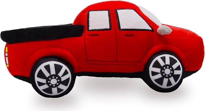 BABOLI Soft Pickup Trucks Stuffed Car Toy Extremely Cute Vehicle Plushie Unusual Gifts for Kids Birthday or Stuff Collection 12 Inches
