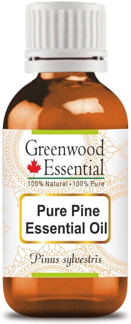 Greenwood Essential Pure Pine Essential Oil (Pinus sylvestris) Steam Distilled 50ml (1.69 oz)