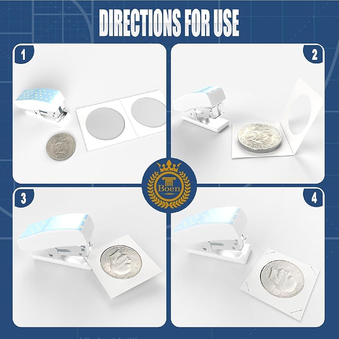 Boen 300PCS Coin Flips 29mm /(1.14 inch). Coin Flips 2x2 for Small Dollar. Coin Holders for Colletors The Coin Collection Supplies The Coin Cardboard Coin Flips for Coin Collection
