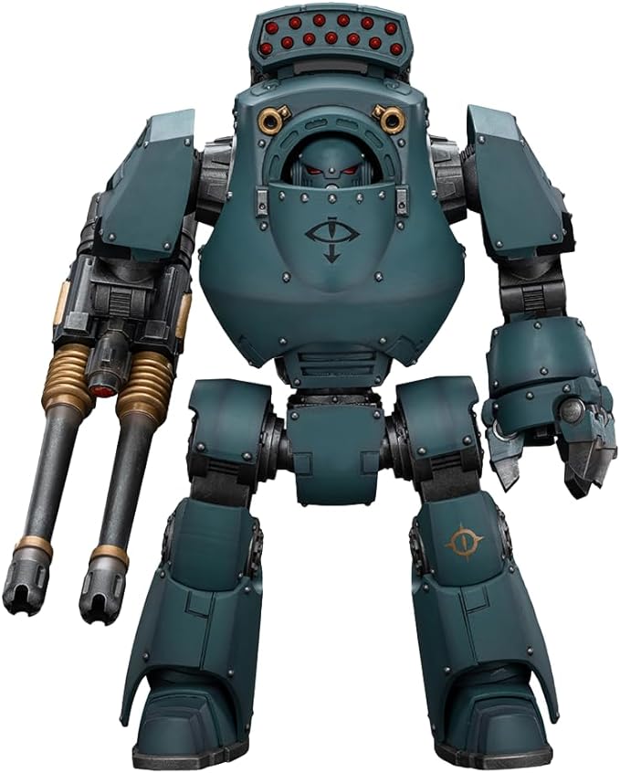 JOYTOY OYTOY Action Figure 1/18 Strife Sons of Horus Contemptor Dreadnought with Gravis Autocannon Collection Model Birthday Gifts 11.81 Inches