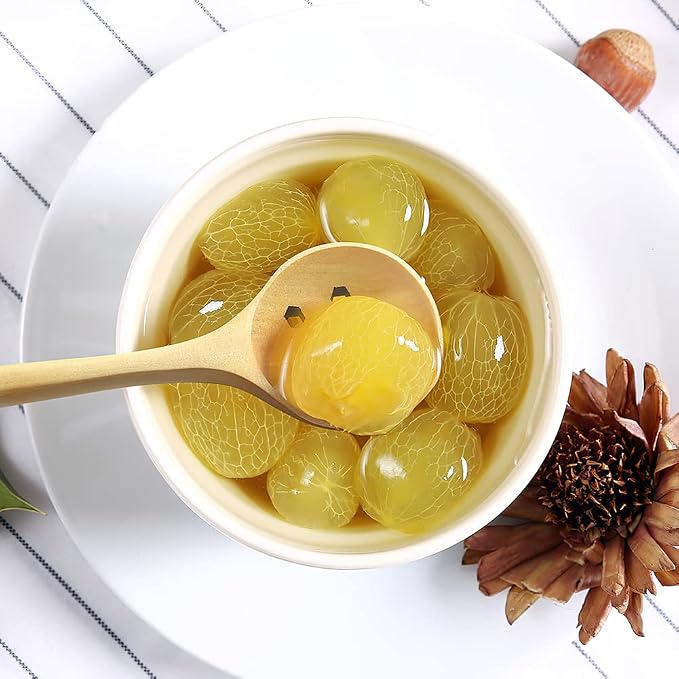 1 Pcs Olive Wooden Spoon,11 In Korean Style Long Handle Round Slotted Spoon | Long Slotted Spoon for Jam Olive