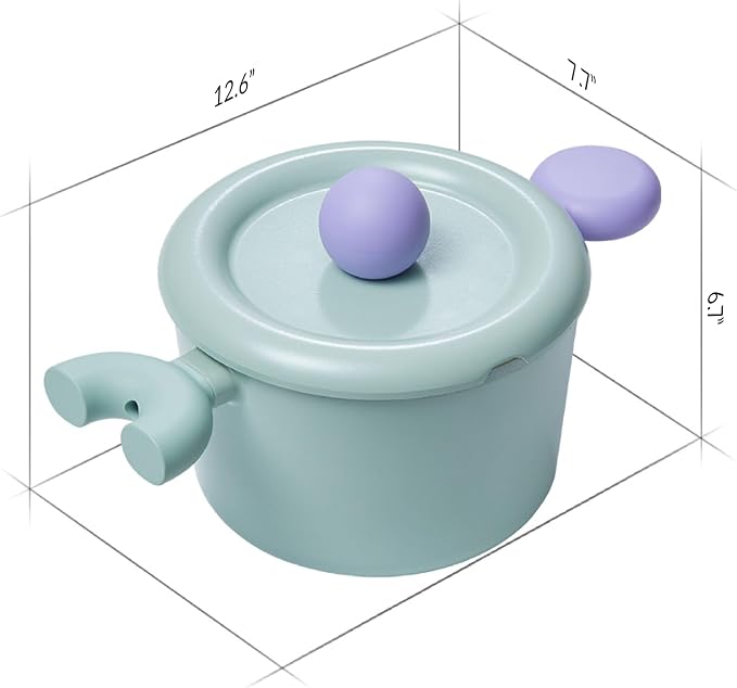 Neoflam Better Finger Cookware Set - Min, 3-Piece Ceramic Coating Kitchen Pot and Wok
