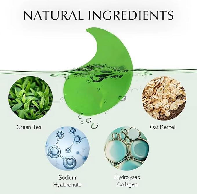 Under Eye Mask Aloe Vera – 60 Pairs Eye Patches for Dark Circles & Puffy Eyes – Hydrating Eye Mask