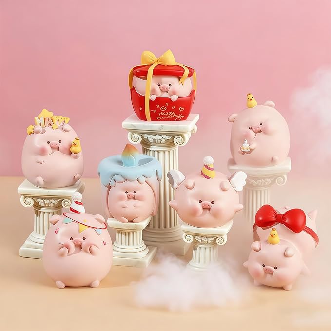 Wish You Joy Series Blind Box Figures, Random Design Action Figures Collectible Toys Home Decorations, Single Box