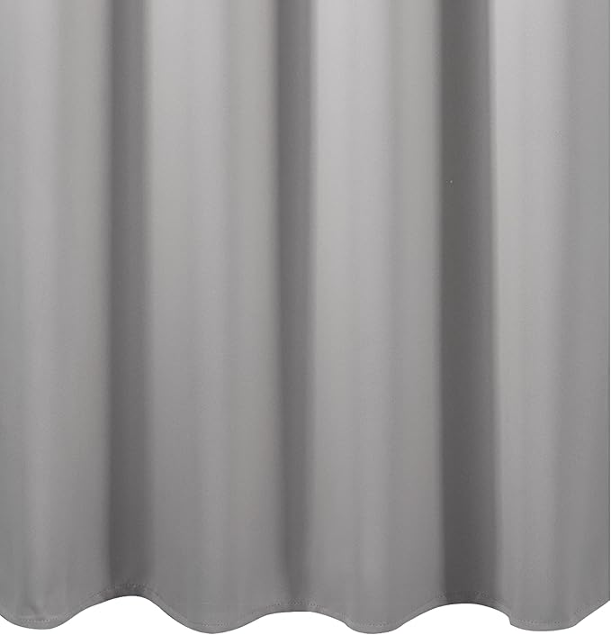 LEMOMO Blackout Curtains 52 x 84 inch/Light Grey Curtains Set of 2 Panels/Thermal Insulated Room Darkening Bedroom Curtains